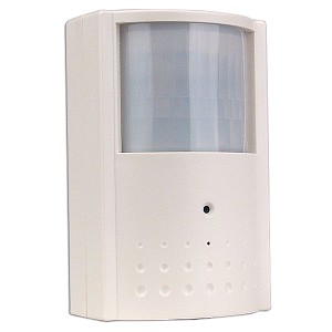 Passive Infrared Motion Detector with 1/3" Color Hidden Camera